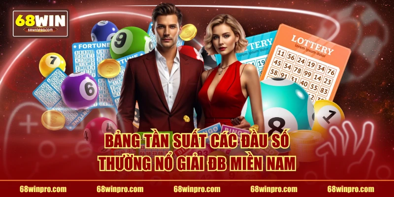 Bảng tần suất các đầu số thường nổ giải ĐB Miền Nam